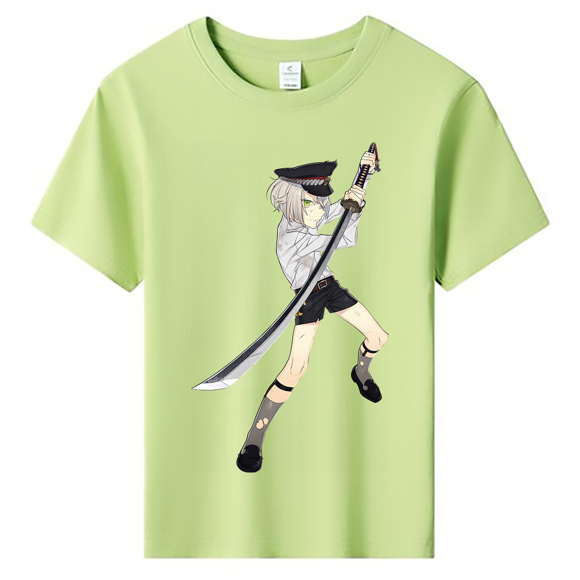 （画像用） 刀剣乱舞 Touken Ranbu 綿100％キッズTシャツ（フロントプリント）